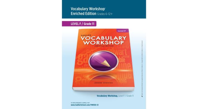 Vocabulary workshop unit 2 level f answers