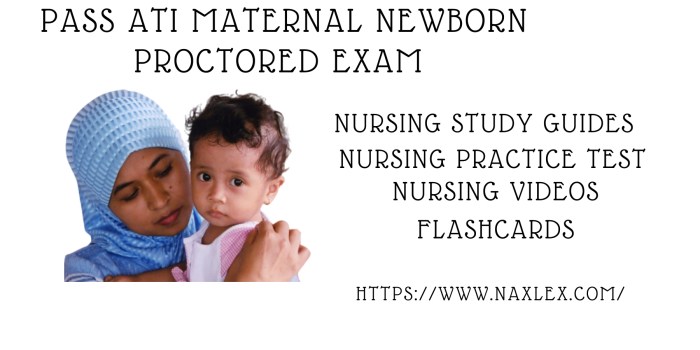 Ati maternal newborn proctored 2019