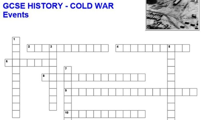 Cold war crossword puzzle answers